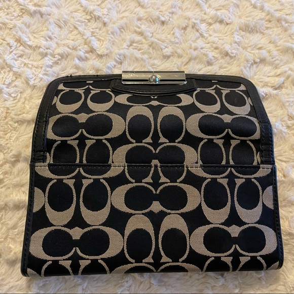 Genuine Coach Signature Wallet black and grey - Picture 13 of 14